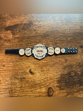 TNA Figure World Championship Title Belt WWE Wrestling